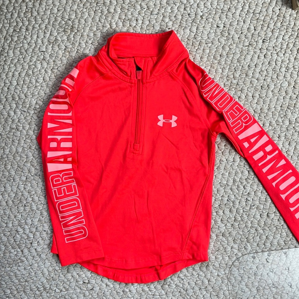 Under Armour 1/4 Zip Top Size 4